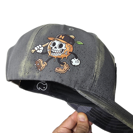 NARANJA SKULL DESGASTADA